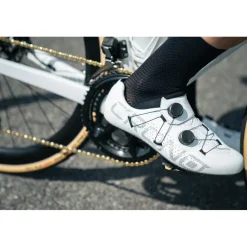 Crono CR1 Racefietsschoenen - White | Carbocomp Sole