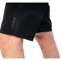 CUBE CMPT TM Trail Short met voering voor heren - black