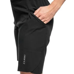 CUBE CMPT Trail Short Dames - black