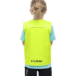 CUBE ROOKIE CMPT Veiligheidsvest Kinderen - neon yellow