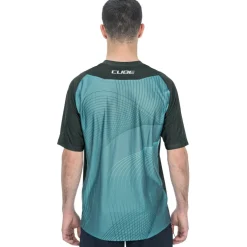 CUBE VERTEX Fietsshirt met Korte Mouwen en Ronde Hals Heren - grey´n´mint