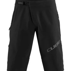 CUBE VERTEX  X Actionteam Baggy Short Heren - zwart