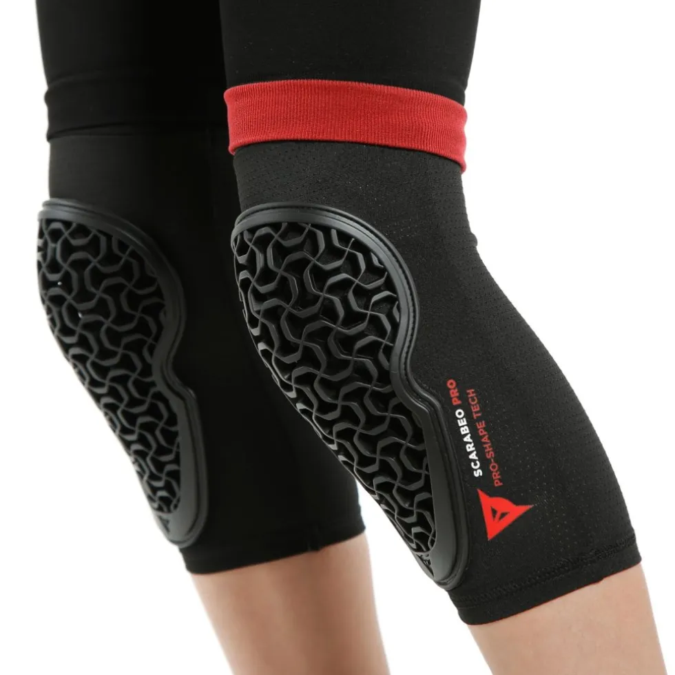 Dainese Scarabeo Pro Kniebeschermers Kinderen - zwart
