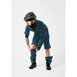 Dirtlej SFD Edition V4.0 Dirtsuit - Straight Cut - greenblue cherry