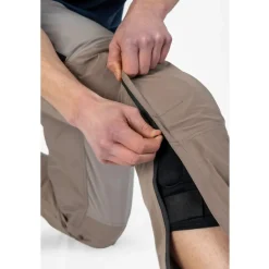 Dirtlej Trailscout Half & Half Long Broek - Loose Cut - dust grey