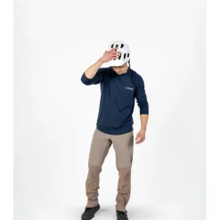 Dirtlej Trailscout Half & Half Long Broek - Loose Cut - dust grey