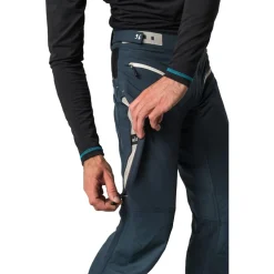 Dirtlej Trailscout Long Flex MTB-Broek Heren - Black Label - steel blue/grijs