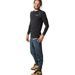 Dirtlej Trailscout Long Flex MTB-Broek Heren - Black Label - steel blue/grijs