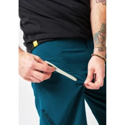 Dirtlej Trailscout MTB Short Heren - Black Label - sapphire/grijs