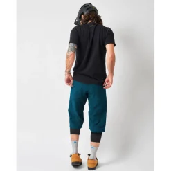 Dirtlej Trailscout MTB Short Heren - Black Label - sapphire/grijs