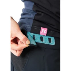 Dirtlej Trailscout MTB-Shorts Dames - zwart/turquoise