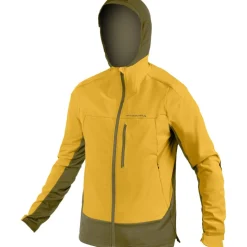 Endura MT500 Polartec Jas met Capuchon Heren - yellow mustard