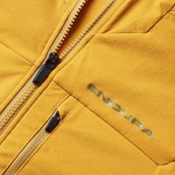 Endura MT500 Polartec Jas met Capuchon Heren - yellow mustard