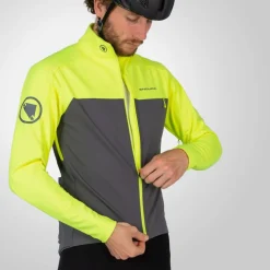 Endura Windchill II Jas Heren - hi-viz yellow