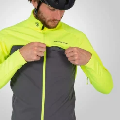 Endura Windchill II Jas Heren - hi-viz yellow