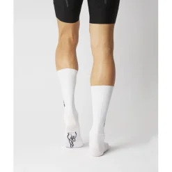 FINGERSCROSSED Aero Iconic Fietssokken - Hell Yeah - Wit
