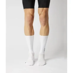 FINGERSCROSSED Aero Iconic Fietssokken - Hell Yeah - Wit