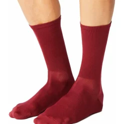 FINGERSCROSSED Classic Fietssokken - Merlot #003