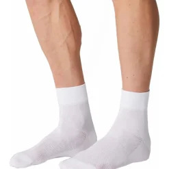 FINGERSCROSSED Classic Mid High Fietssokken - Wit #002
