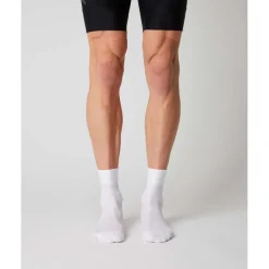 FINGERSCROSSED Classic Mid High Fietssokken - Wit #002