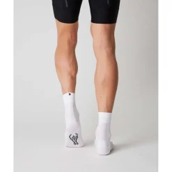 FINGERSCROSSED Classic Mid High Fietssokken - Wit #002