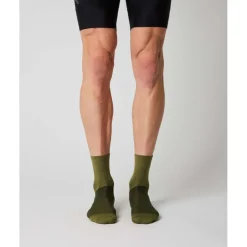 FINGERSCROSSED Classic Mid High Fietssokken - Olijf #008
