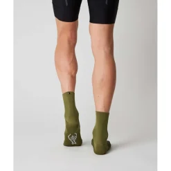 FINGERSCROSSED Classic Mid High Fietssokken - Olijf #008