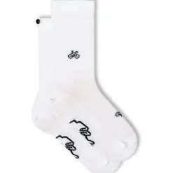FINGERSCROSSED Classic Rituals Fietssokken - Bicycle - White