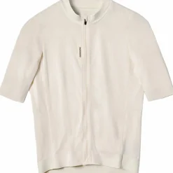 FINGERSCROSSED Road Super Light Fietsshirt met Korte Mouwen Dames - Antique Cream