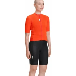 FINGERSCROSSED Road Super Light Fietsshirt met Korte Mouwen Dames - Kiss