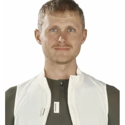FINGERSCROSSED Road Windvest Heren - Antique Cream