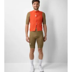 FINGERSCROSSED Road Windvest Heren - Poppy Red