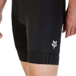 FOX Tecbase MTB Linershorts met bretels Heren - zwart