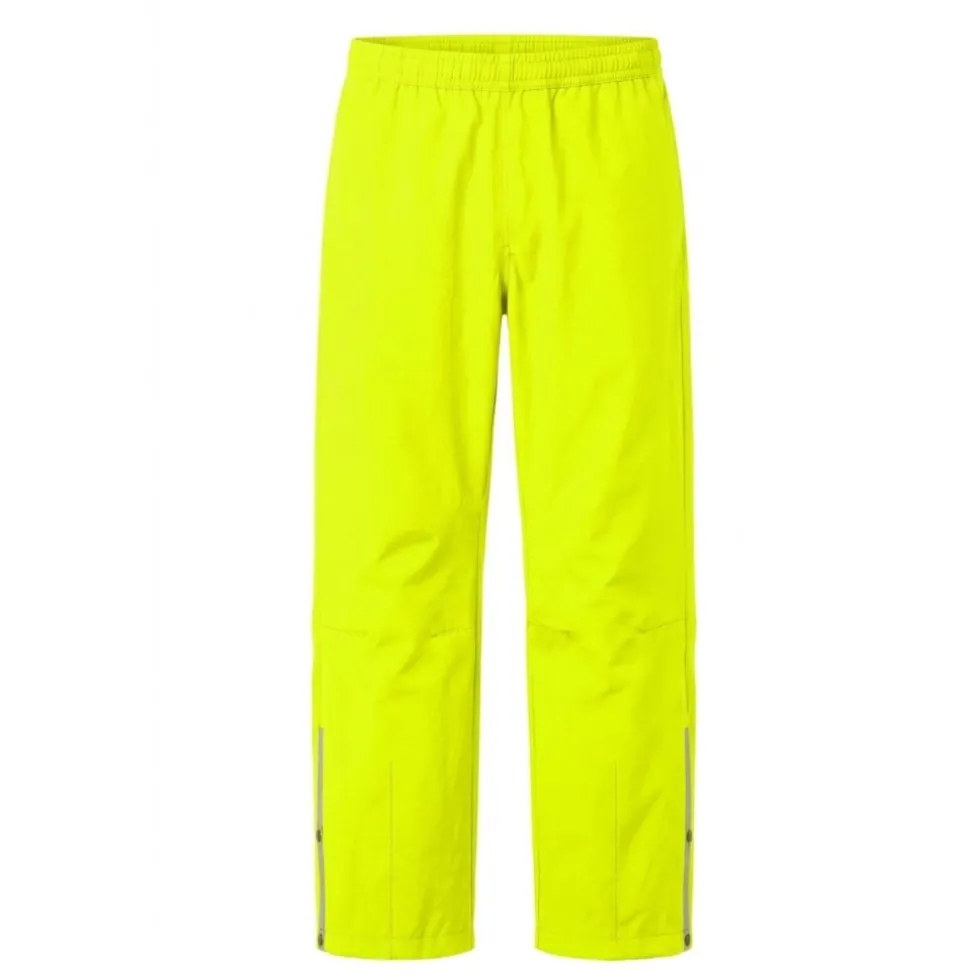 Gonso Essential Regenbroek unisex voor dames en heren - Safety Yellow
