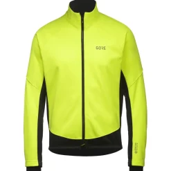 GOREWEAR C3 GORE-TEX INFINIUM Thermo Jas Heren - neon yellow/zwart 0800