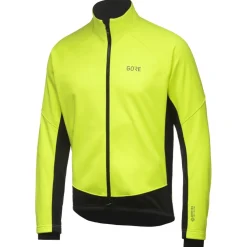 GOREWEAR C3 GORE-TEX INFINIUM Thermo Jas Heren - neon yellow/zwart 0800