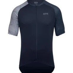 GOREWEAR C5 Shirt met Korte Mouwen Heren - orbit blue/white AU01