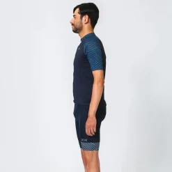 GOREWEAR C5 Shirt met Korte Mouwen Heren - orbit blue/white AU01