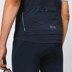 GOREWEAR C5 Shirt met Korte Mouwen Heren - utility green/white BH01