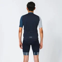 GOREWEAR C5 Shirt met Korte Mouwen Heren - utility green/white BH01