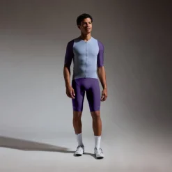 GOREWEAR Distance 2.0 Jersey Heren - amethyst grey / purple indigo DFDE