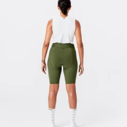 GOREWEAR Distance Fietsshorts+ met Bretels 2.0 Dames - utility green BH00