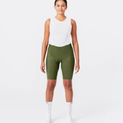 GOREWEAR Distance Fietsshorts+ met Bretels 2.0 Dames - utility green BH00