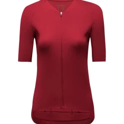 GOREWEAR Distance Trui met Korte Mouwen Dames - utility red DA00