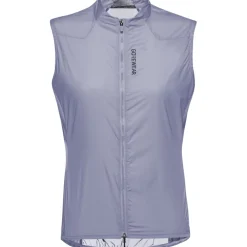 GOREWEAR Distance Windbreaker Vest Dames - amethyst grey DF00