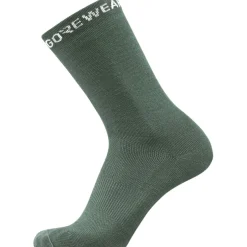 GOREWEAR Essential Merino Sokken Middellang - slate green DH00
