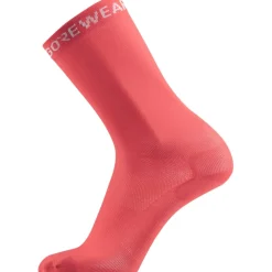 GOREWEAR Essential Sokken Middellang - coral red DI00