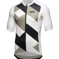 GOREWEAR Spirit Signal Fietsshirt met Korte Mouwen Heren - white/lab gray 01BF
