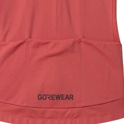 GOREWEAR Swiftride Allroad Damesfietsshirt met korte mouwen - coral red DI00