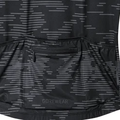 GOREWEAR Swiftride Electro Korte mouw shirt heren - black / lab graphite 99BZ